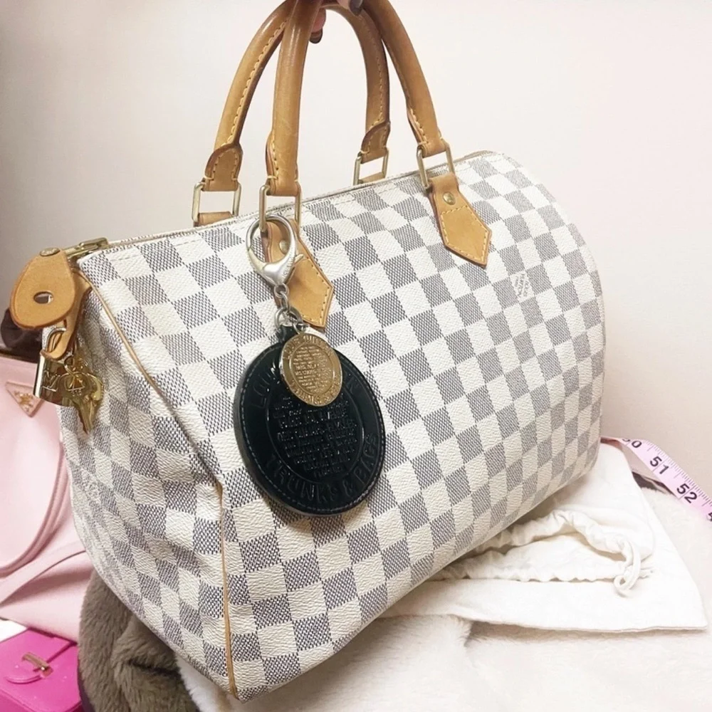 Louis Vuitton Limited Edition Amarante Vernis Bag Charm